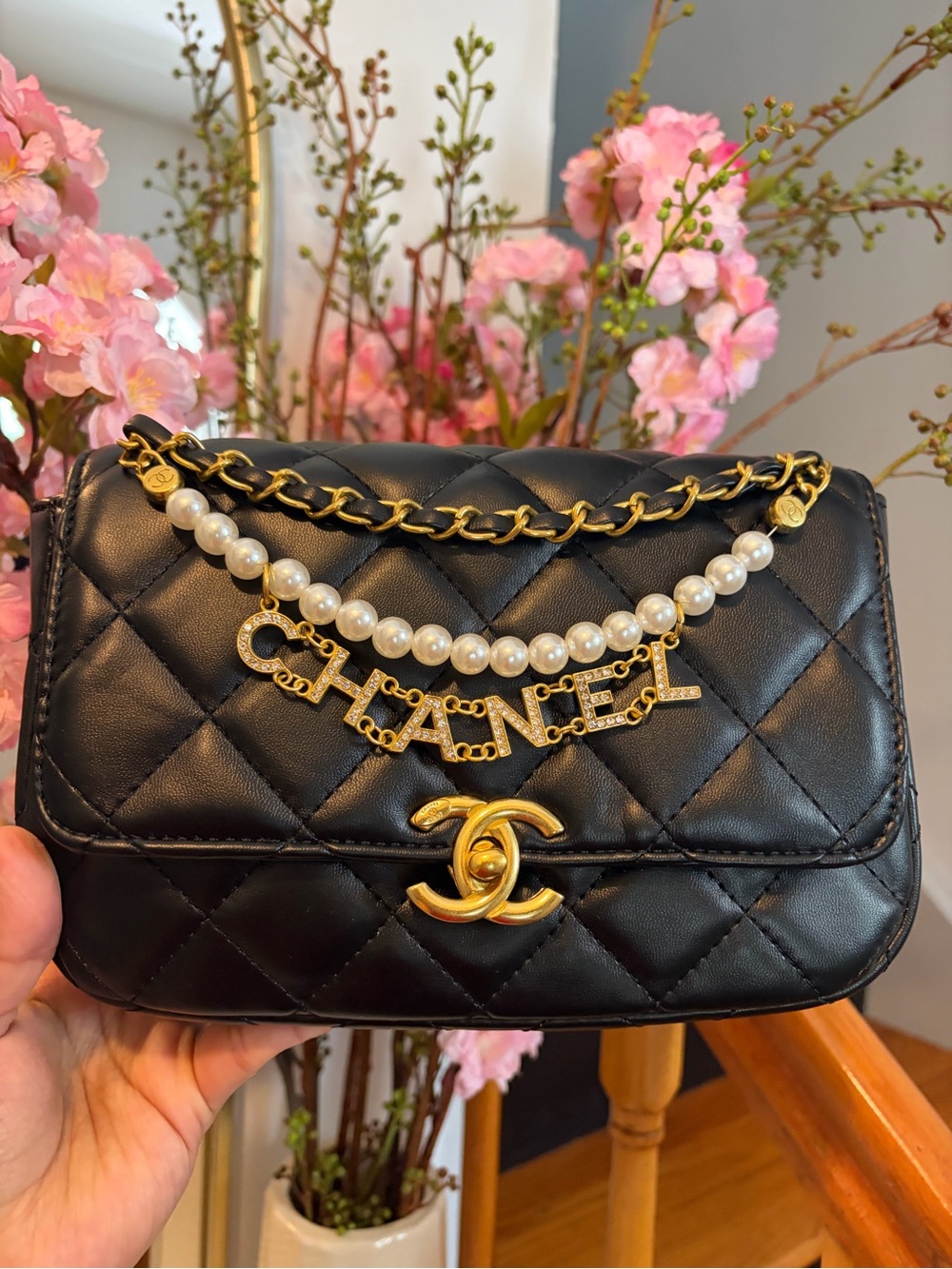RARE VIP QUILTED CROSSBODY / SHOULDER BAG